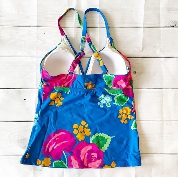 Matilda Jane Floral Tankini Swim Top - Size- XS - Picture 2 of 10